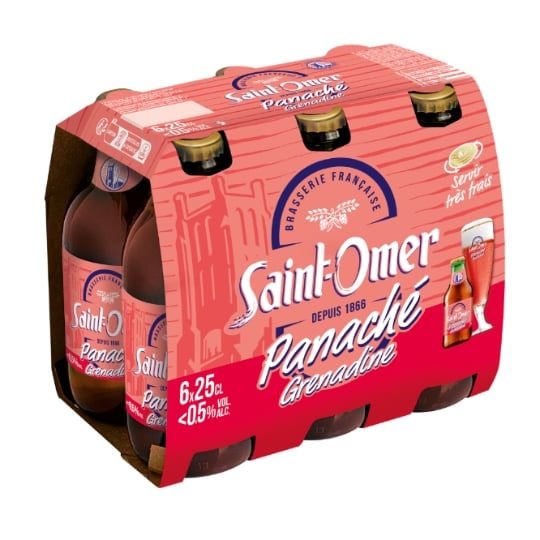 Panaché Aromatisé Grenadine 0,4% SAINT-OMER