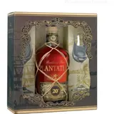 Rum Xo 20th Anniversary Barbade - Coffret Rhum - 40% Vol. 70 Cl + 2 Verres
