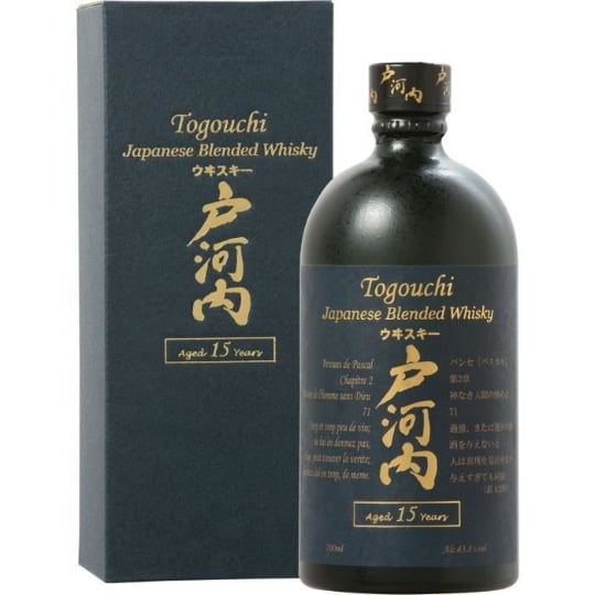 Togouchi - 15 Ans - Whisky  43.8% Vol. - 70 Cl VIVRE TOUT SIMPLEMENT