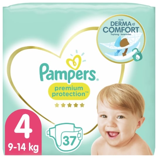 Couches Bébé Taille 4 9-14kg Premium Protection PAMPERS PAMPERS