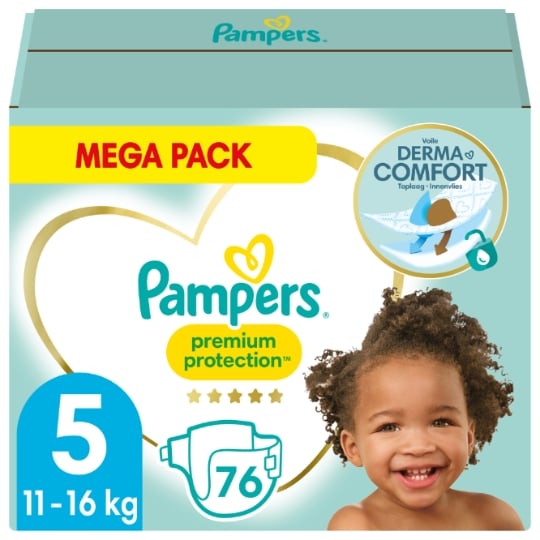 Couches Bébé Taille 5 11-16kg Premium Protection PAMPERS PAMPERS