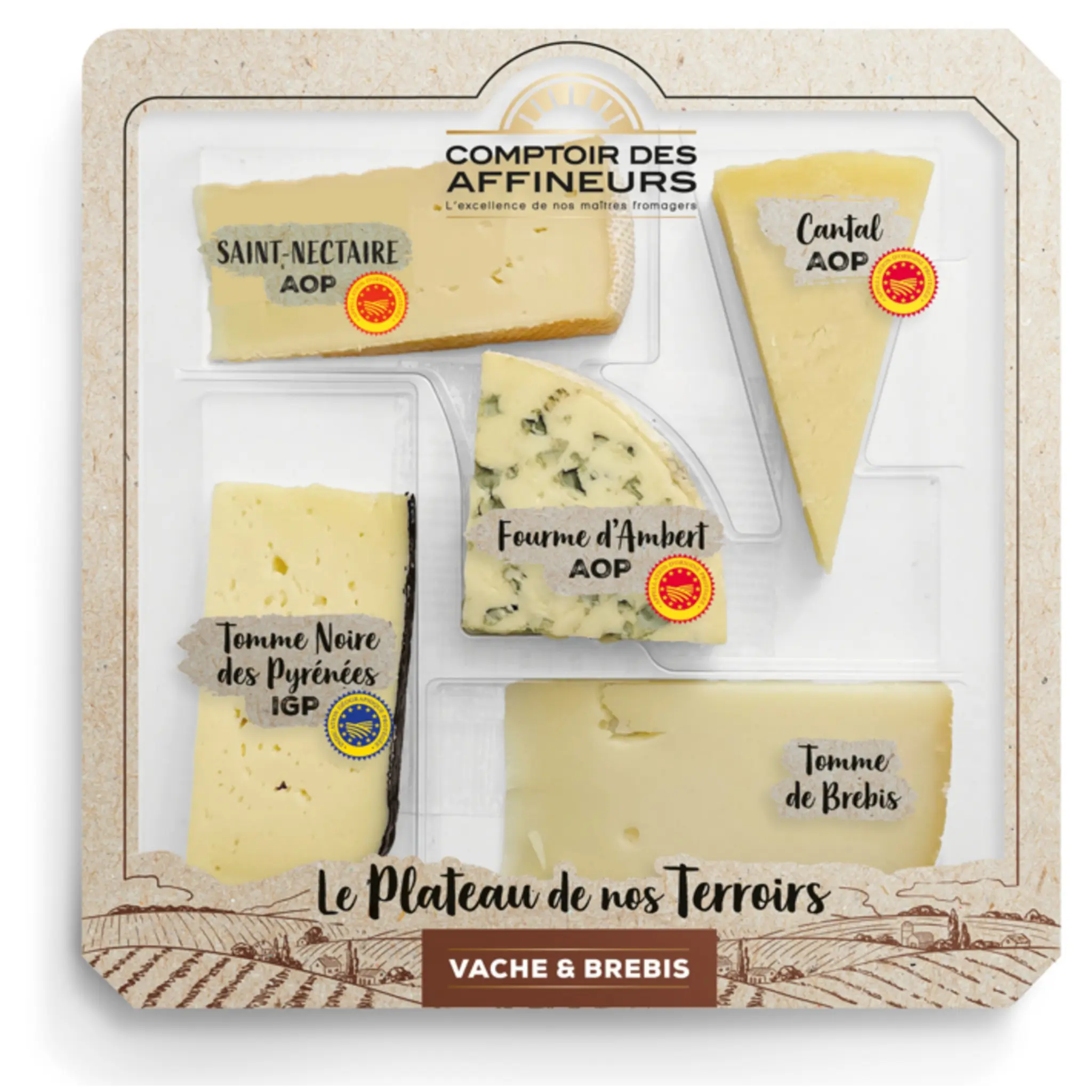 SAVEURS DES TERROIRS Plateau de nos terroirs