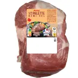 AUCHAN 1/2 palette de porc demi-sel