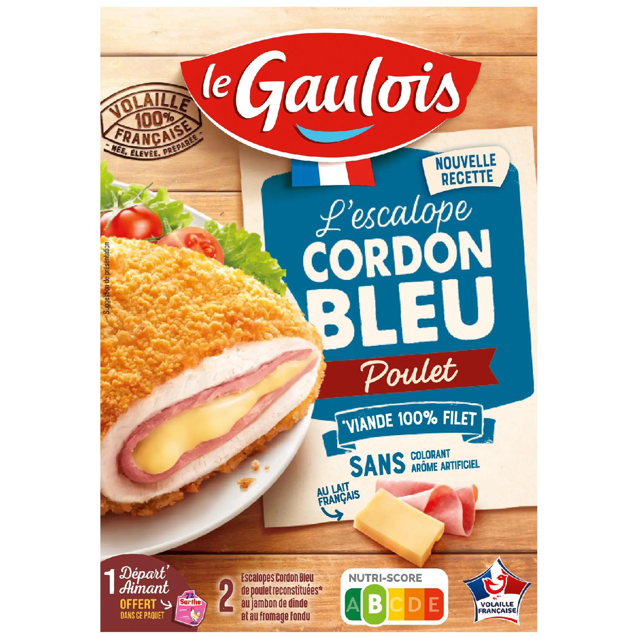 LE GAULOIS Cordon bleu de poulet