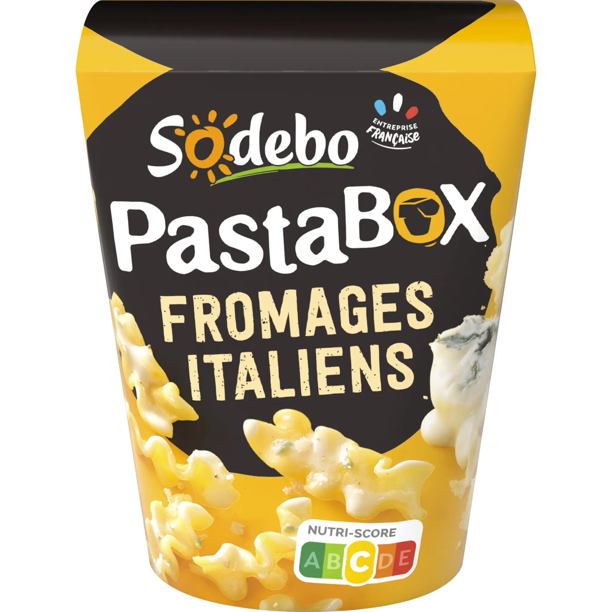 SODEBO Pasta box fusilli fromages italiens
