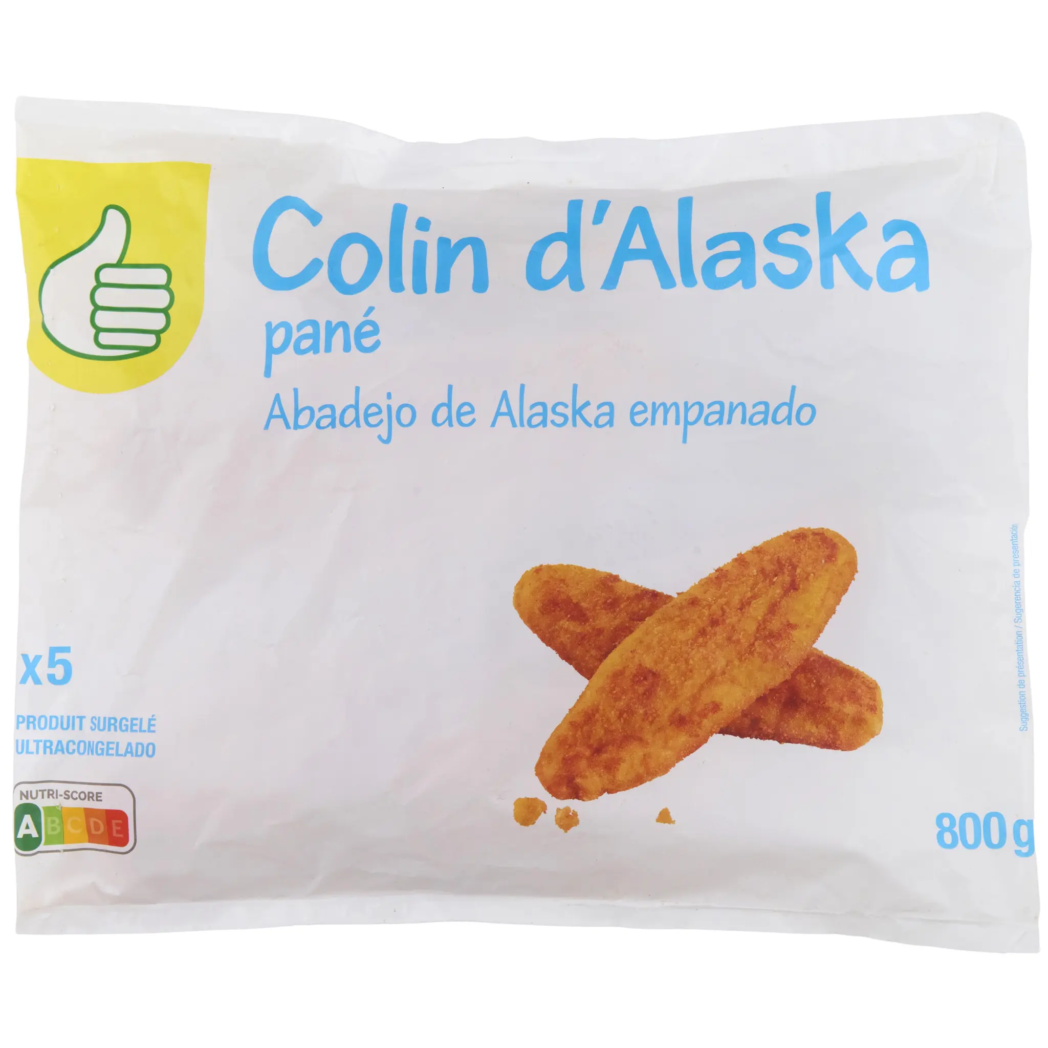 POUCE Filet de colin d'Alaska pané