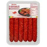 Auchan Véritables Merguez, 6x55g