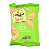 Priméal Mini Galettes de Maïs au Romarin, bio sans gluten, 50g