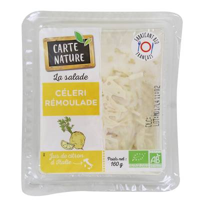 Carte Nature Céleri Remoulade Bio, 160g