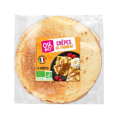 Osé Bio Crêpes au froment Bio x6, 240g