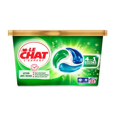 Le Chat Lessive Capsule 4en1, 38 capsules
