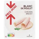 Blanc de poulet, Prix Mini (4 tranches, 180 g)