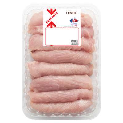 Escalope de dinde, Prix Mini (750 g)