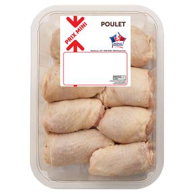 Haut de cuisse de poulet blanc, Prix Mini (1 kg)