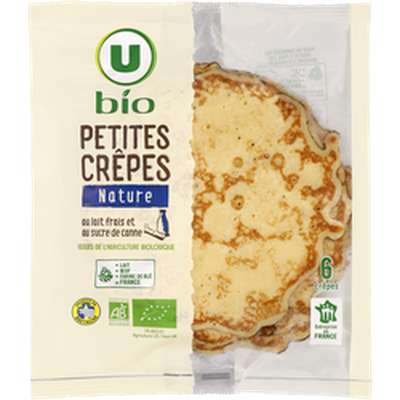 Petites crêpes nature BIO, U (x 6, 240 g)