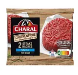 Steak haché L'authentique façon bouchère 5% MG, Charal (2 x 140 g)
