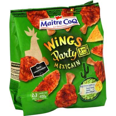 Wings Party à la mexicaine, Maître Coq (400 g)