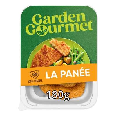Escalope végétal "la panée" soja, Garden Gourmet (207 g)