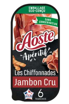 Chiffonnade de jambon sec supérieur, Aoste (80 g)