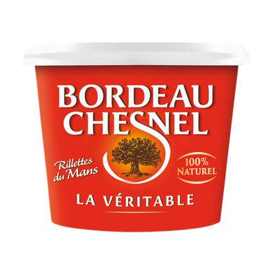 Rillettes du Mans pur porc, Bordeau Chesnel (220 g)