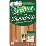 Saucisses Viennoise du temps retrouvé, Stoeffler (x 4, 220 g)