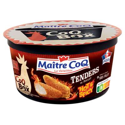 Tenders de poulet hot spicy, Maître Coq (380 g)