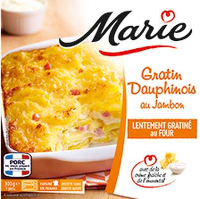 Gratin dauphinois au jambon, Marie Frais (280 g)