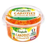 Carottes râpées au jus de citron de Sicile, Bonduelle (180 g)