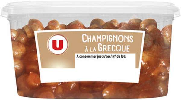 Champignons à la grecque, U (300 g)