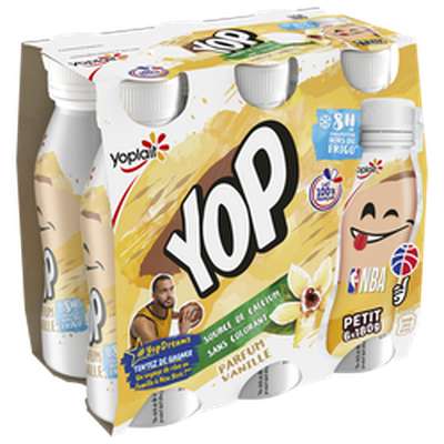 P'tit Yop Vanille, Yoplait (6 x 180 g)