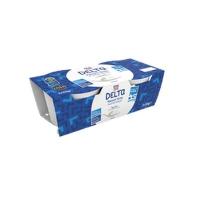 Yaourt Grec nature 10%, Delta (2 x 150 g)