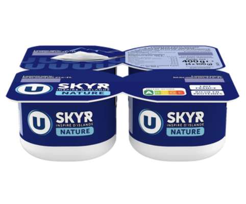 Skyr nature, U (4 x 100 g)