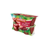 Compote délice de cerise - avec morceaux, Andros (4 x 100 g)