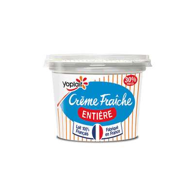Crème fraiche épaisse 30% de MG, Yoplait (190 g)