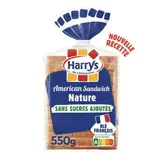 American Sandwich Nature sans sucres ajoutés, Harry's (550 g)
