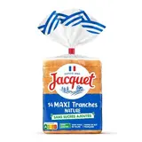 Pain de mie nature sans sucre ajouté, Jacquet (550 g)