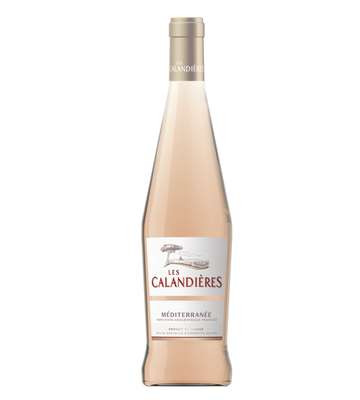 Rosé IGP méditerranée, Les Calandières (75 cl)