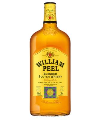 Blended scotch whisky 40°, William Peel (2 l)