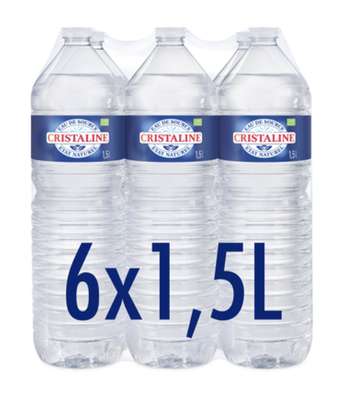 Pack de Cristaline (6 x 1.5 L)