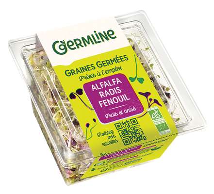 Alfalfa/radis/fenouil BIO, Germline (60 g)