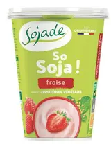 So Soja fraise BIO, Sojade (400 g)