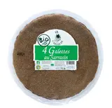 Galettes sarrasin/blé noir BIO, La Crêpière (x 4, 200 g)