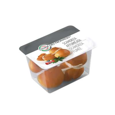 Fromage au lait thermisé Scamorzina Fumée 26% mg, L'ltalie des Fromages (250 g)