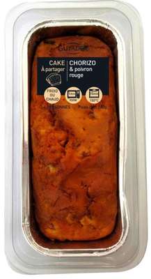 Cake au chorizo et au poivron rouge, Guyader (260 g)