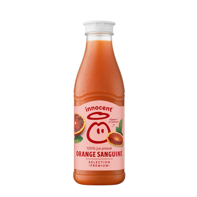 Pur jus réfrigéré orange sanguine Sans sucres ajoutés - INNOCENT - 750ml