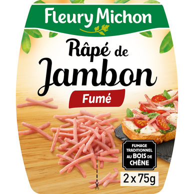 Rapé de jambon fumé FLEURY MICHON 2 x 75g