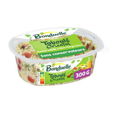 Taboulé à la menthe l'huile d'olive extra vierge BONDUELLE, 300g