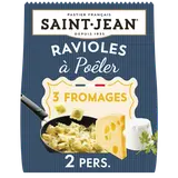 Ravioles à pôeler 3 fromages et persil SAINT JEAN, 310g