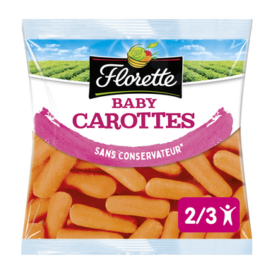 Baby carottes Florette - Sachet 250g