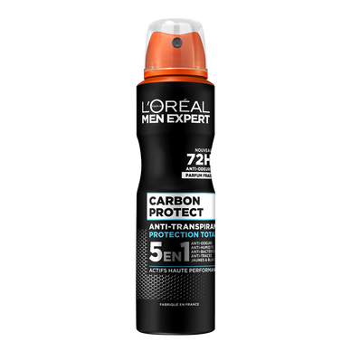 Déodorant homme anti-transpirant carbon protect MEN EXPERT - spray 150ml
